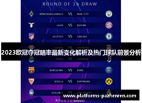 2023欧冠夺冠赔率最新变化解析及热门球队前景分析