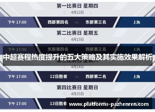 中超赛程热度提升的五大策略及其实施效果解析