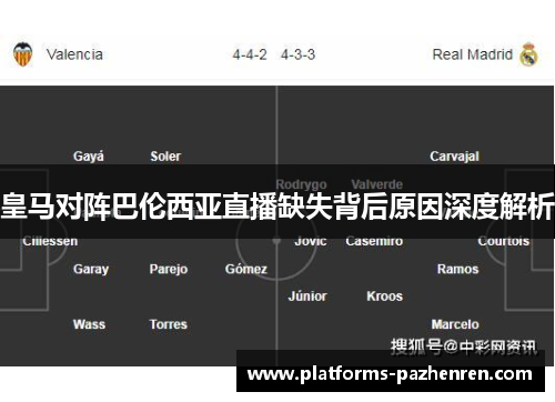 皇马对阵巴伦西亚直播缺失背后原因深度解析