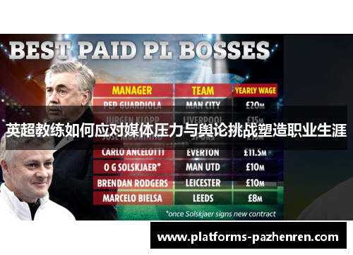 英超教练如何应对媒体压力与舆论挑战塑造职业生涯